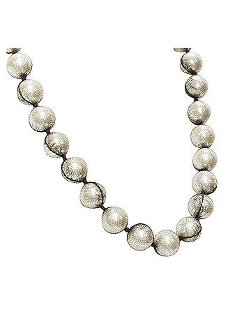 Lanvin Lanvin Pearl Mesh Necklace (view 2)