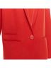 Maje 100% Wool Red Maje Wool Blend Long Coat Jacket Size 4 - photo 2
