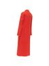 Maje 100% Wool Red Maje Wool Blend Long Coat Jacket Size 4 - photo 9