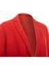 Maje 100% Wool Red Maje Wool Blend Long Coat Jacket Size 4 - photo 6