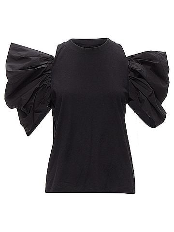 Alexander McQueen Alexander Mcqueen 2021 Cold Shoulder Top (view 1)