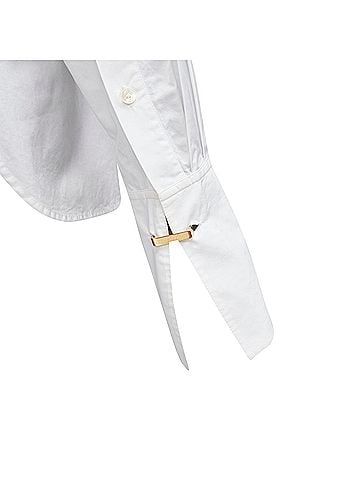 Céline Celine Cotton Belt Minimal Shirt (view 2)