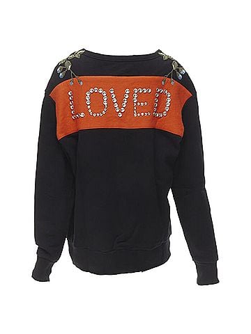 Gucci Gucci Loved Studded Distressed Sweatshirt (view 2)