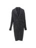 Theory 100% Wool Gray Theory Black Wool Robe Coat Size S - photo 1