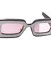 Gucci 100% Acetate Black Gucci Crystal Frame Rectangular Sunnies One size - photo 8