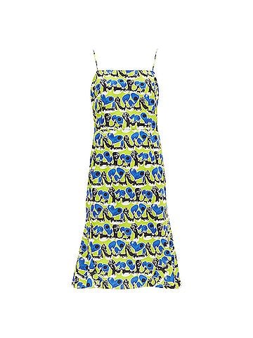 MARNI Marni Geometric Print Cotton Dress (view 1)