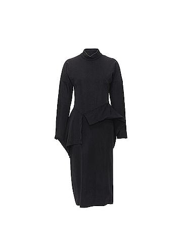 Comme des Garçons Comme Des Garcons Asymmetric Peplum Dress (view 1)