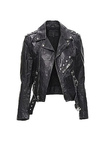 Saint Laurent Saint Laurent 2014 Leather Studded Jacket (view 1)