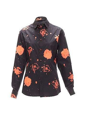 MARNI Marni Cotton Tie Dye Rose Print Shirt (view 1)