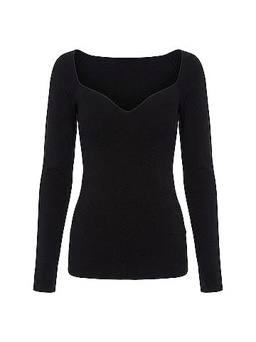 Balenciaga Balenciaga Sweetheart Knitted Top (view 1)
