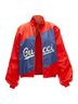 Gucci 100% Nylon Red Gucci Script Logo Nylon Track Jacket Size 8 - photo 3