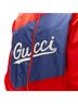 Gucci 100% Nylon Red Gucci Script Logo Nylon Track Jacket Size 8 - photo 7