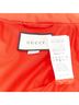 Gucci 100% Nylon Red Gucci Script Logo Nylon Track Jacket Size 8 - photo 8