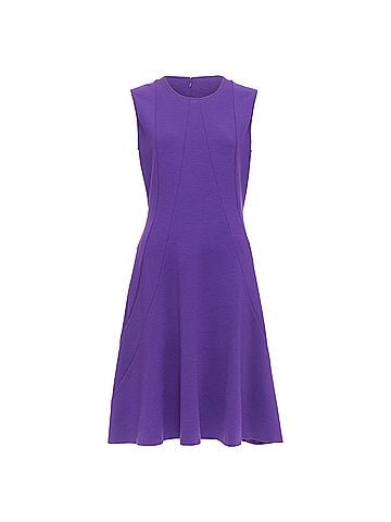 Jil Sander Jil Sander Wool Blend Fit Flare Dress (view 1)