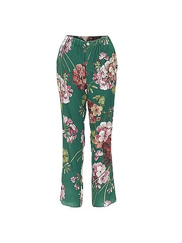 Gucci Gucci Silk Blooms Floral Pajama Pants (view 1)