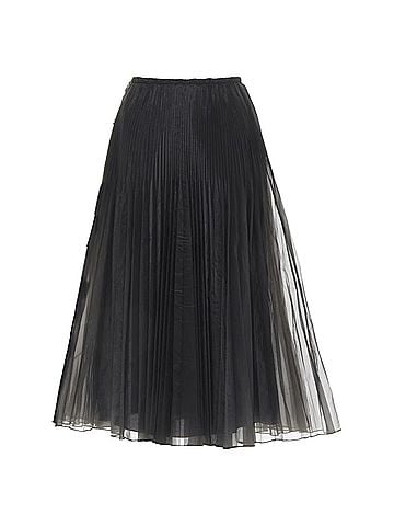 Fendi Fendi Toggle drawstring Waist Midi Skirt (view 1)