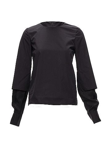 MARNI Marni Cotton Layered Sleeves Blouse (view 1)