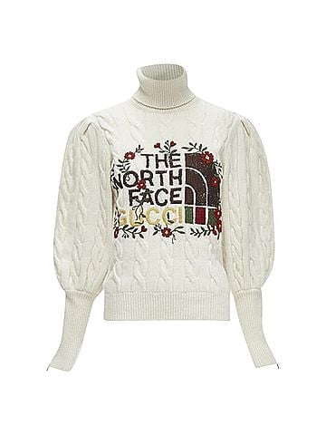 Gucci Gucci North Face Wool Cable Knit Sweater (view 1)