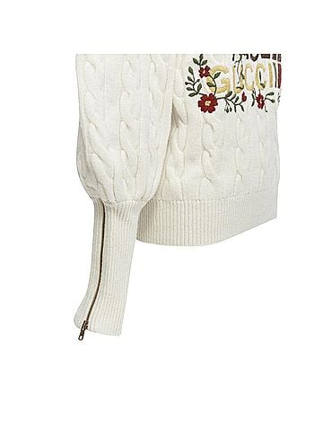 Gucci Gucci North Face Wool Cable Knit Sweater (view 2)