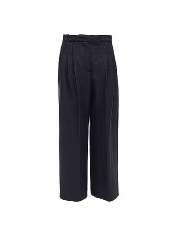 Chanel Chanel Pleated Front Chain Wide Pants (view 1)