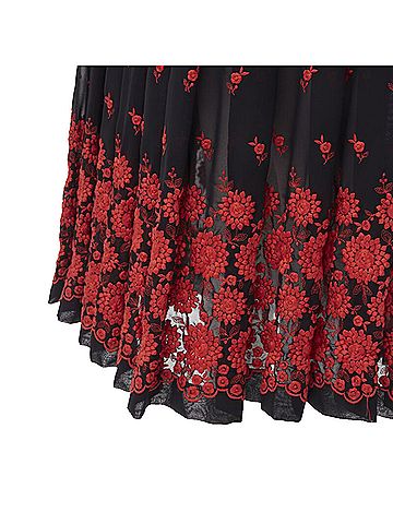 Comme des Garçons Comme Des Garcons 2001 Embroidered Skirt (view 2)