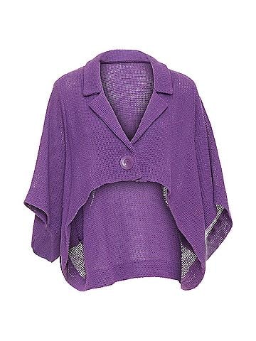 Chloé Chloe Cotton Blend Cape Jacket (view 1)