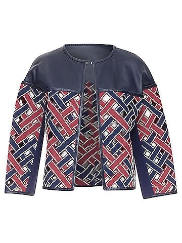 Louis Vuitton Louis Vuitton 2012 Sequin Leather Jacket (view 1)