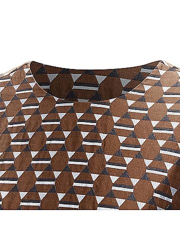 MARNI Marni Geometric Jacquard Frill Dress (view 2)