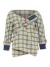 Prada 100% Cotton Green Prada 2017 Check Patch Jacket Size 2 - photo 8