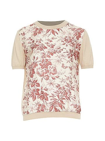 Gucci Gucci Bloom Floral Butterfly Wool Sweater (view 1)