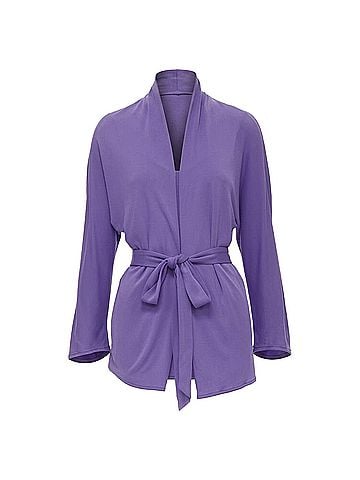 Hermès Hermes Viscose Belted Cardigan Top (view 1)