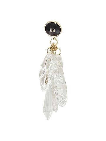 Balenciaga Balenciaga Pic Pendant BB Logo Earrings (view 1)