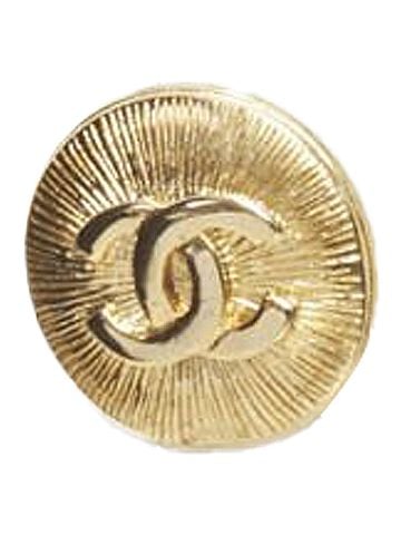 Chanel Chanel Gold Starburst Clip On Earrings (view 2)