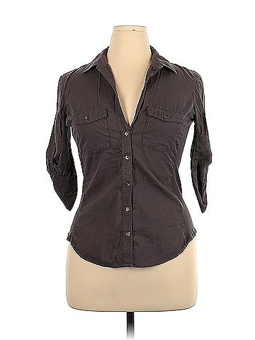 James Perse James Perse Short Sleeve Button Down Shirt (view 1)