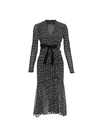 Diane von Furstenberg Diane Von Furstenberg Polka Dot Wrap Dress (view 1)