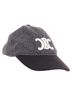 Céline 100% Wool Gray Celine Triomphe Wool Baseball Cap One size - photo 1