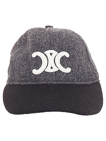 Céline Celine Triomphe Wool Baseball Cap (view 2)