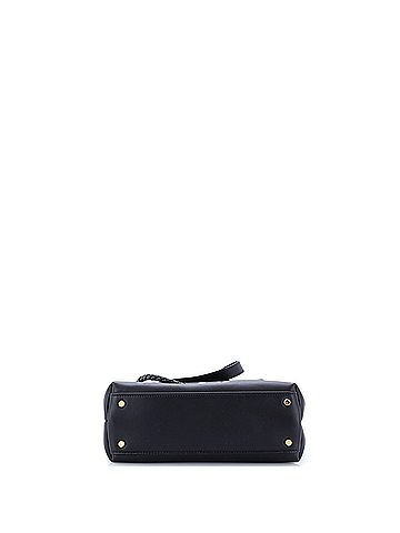 Bottega Veneta Ciao Ciao Top Handle Bag Leather with Intrecciato Detail Small (view 2)
