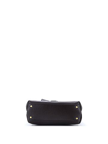 Bottega Veneta Ciao Ciao Top Handle Bag Leather with Intrecciato Detail Small (view 2)