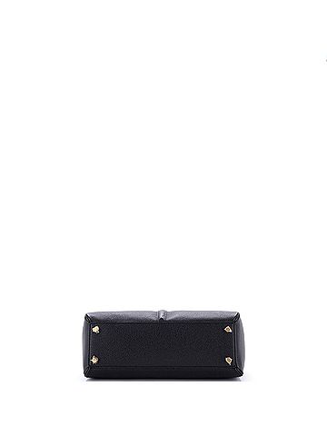 Céline 16 Top Handle Bag Grained Calfskin Medium (view 2)