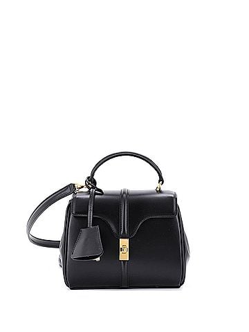 Céline 16 Top Handle Bag Smooth Calfskin Mini (view 1)