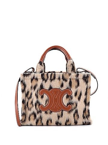 Céline Cabas Thais Tote Printed Wool Small (view 1)