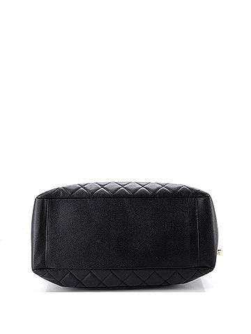 Chanel Grand Shopping Tote Quilted Caviar (view 2)