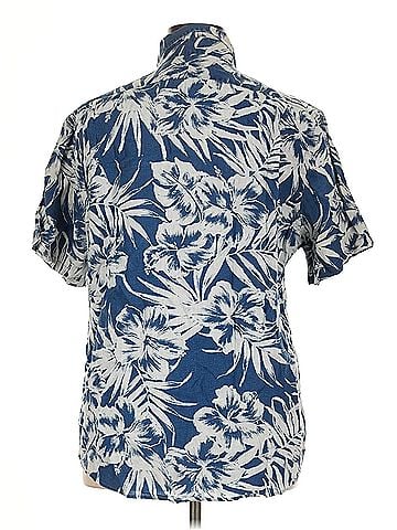 Polo by Ralph Lauren Polo Ralph Lauren Half-Button Linen Hawaiian Camp Shirt Ralph Lauren Short Sleeve Button Down Shirt (view 2)