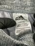 Adidas 100% Polyester Gray Adidas Track Pants Size M - photo 4