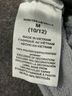 Adidas 100% Polyester Gray Adidas Track Pants Size M - photo 5
