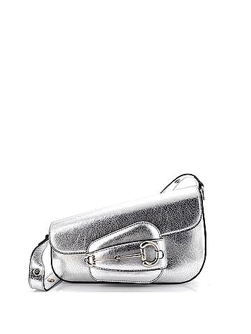 Gucci Horsebit 1955 Asymmetric Shoulder Bag Leather Small (view 1)