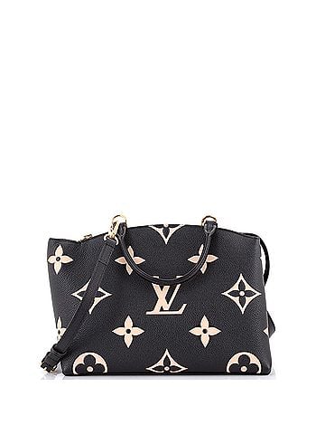 Louis Vuitton Petit Palais Handbag Bicolor Monogram Empreinte Giant (view 1)