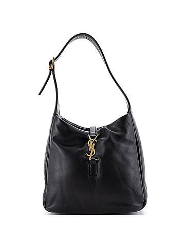 Saint Laurent Le 5 a 7 Supple Hobo Leather Small (view 1)