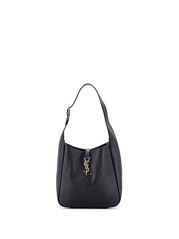 Saint Laurent Le 5 a 7 Supple Hobo Leather Small (view 1)